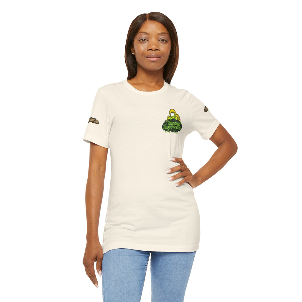I Survived 2020 — "Please Stand By" Test Pattern Toxic Signal Tee Special Edition Summer Premiere Unisex Jersey Short Sleeve Tee