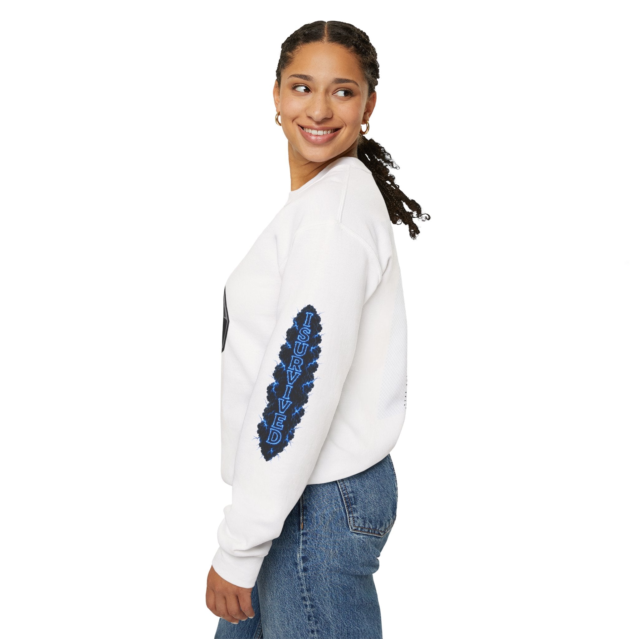 I Survived 2020 — Director's Cut S3:E1 "Quarantine" | Lockdown Edition Documentary Unisex Heavy Blend™ Crewneck Sweatshirt