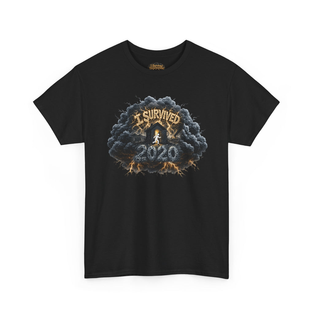 I Survived 2020 —  Deriector's Cut Original Design Teaser Tee | Season 1 Premiere Drop Unisex Heavy Cotton Tee