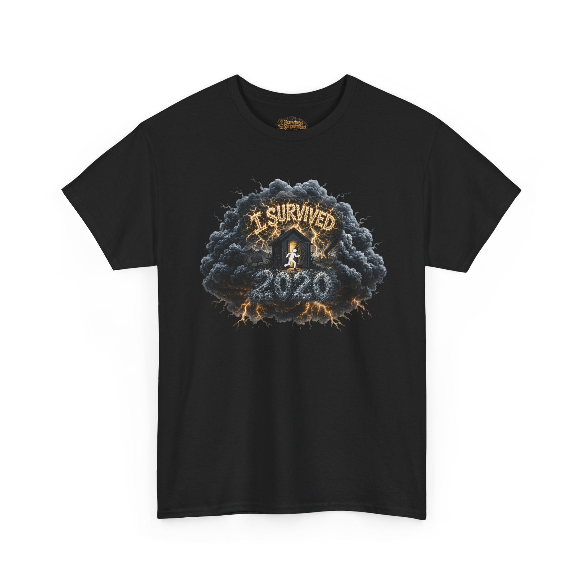 I Survived 2020 —  Deriector's Cut Original Design Teaser Tee | Season 1 Premiere Drop Unisex Heavy Cotton Tee