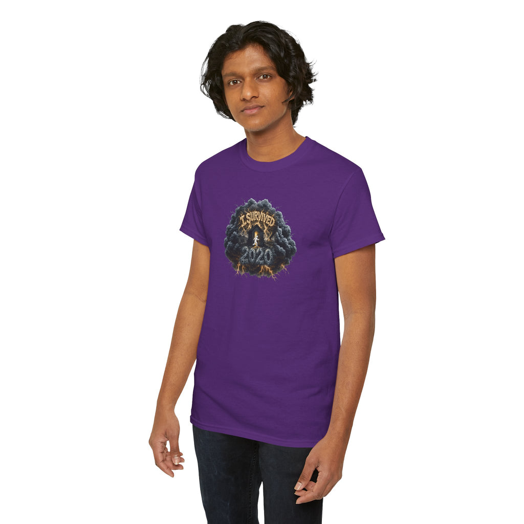 I Survived 2020 — Original PILOT Design: Director's Cut Unisex Heavy Cotton Tee