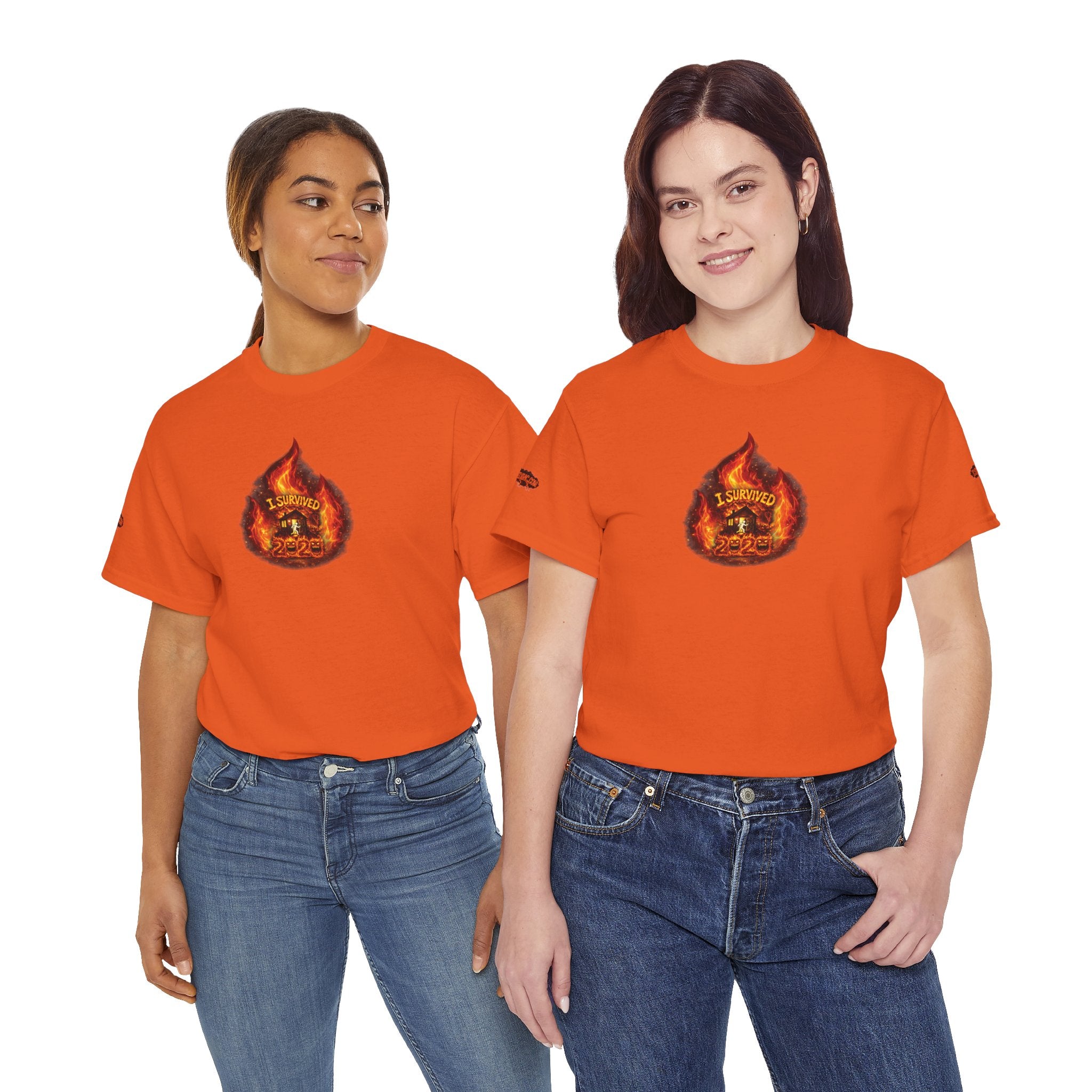 I Survived 2020 — WILDFIRES S2:E1: Director's Cut Special Edition "Berry Creek" Memorial Unisex Heavy Cotton Tee