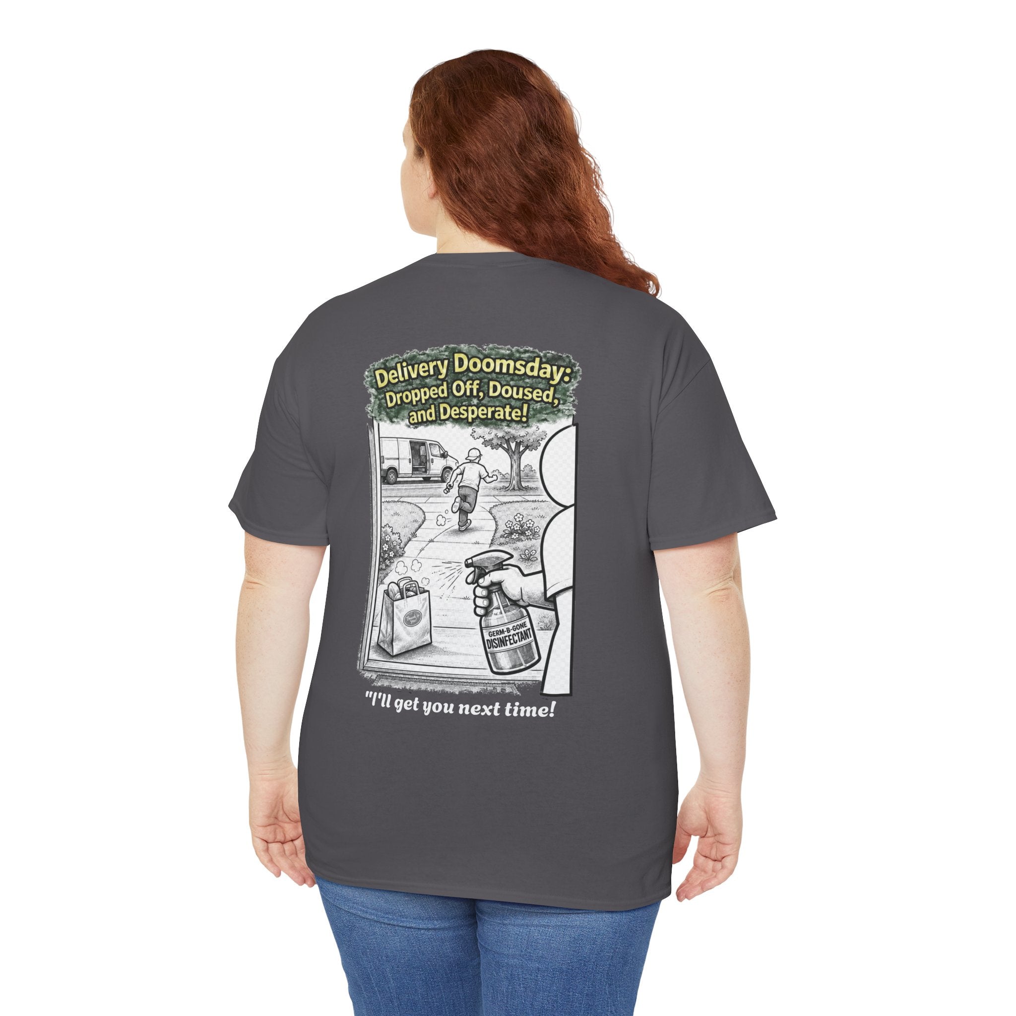 I Survived 2020 — Director's Cut S1:E5 "Delivery Doomsday" | Pandemic Edition Unisex Heavy Cotton Tee