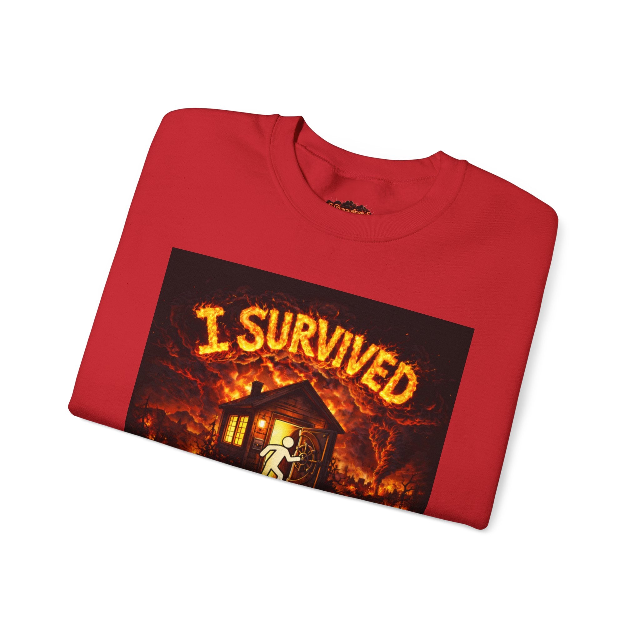 I Survived 2020 — S2:E4 "Western U.S. Wildfire Season" | Mid-Season Finale Pt. 1 | Wildfire Edition Memorial Unisex Heavy Blend™ Crewneck Sweatshirt