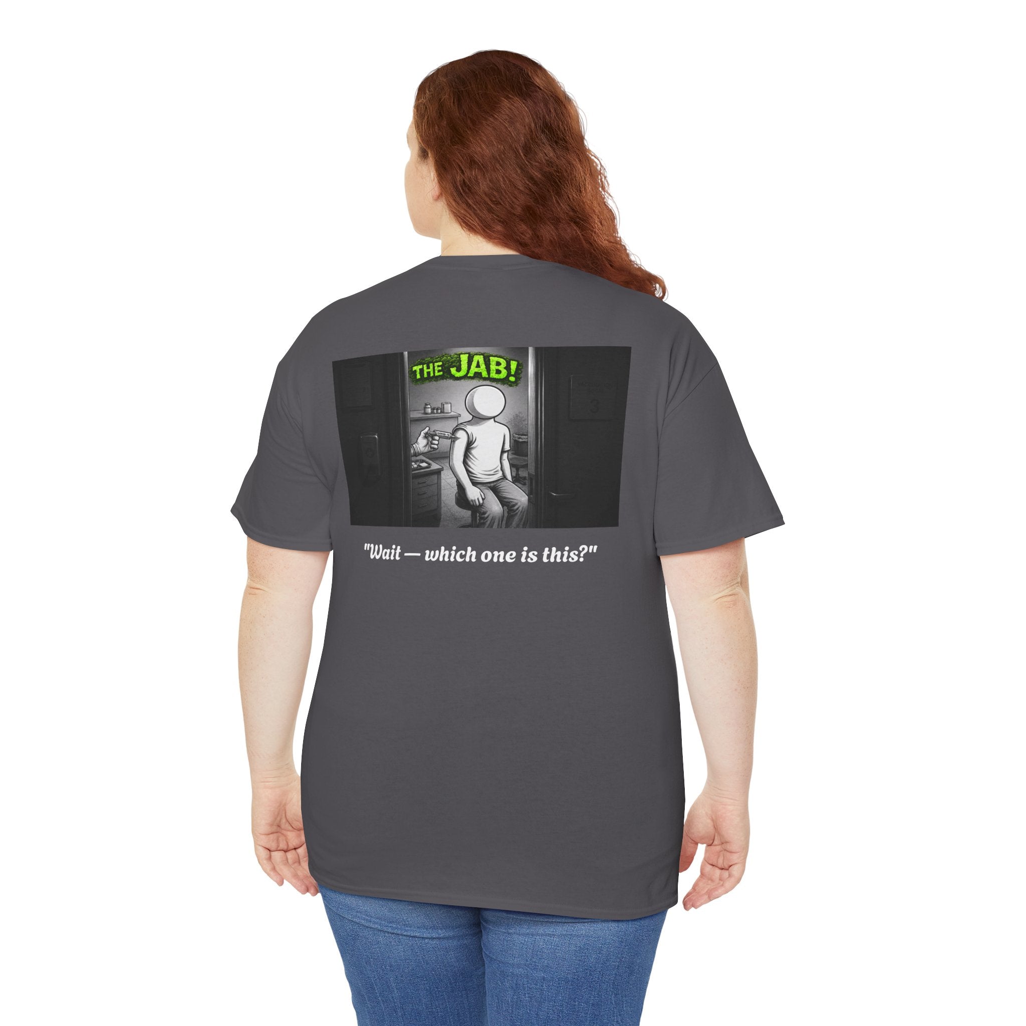 I Survived 2020 — Director's Cut S1:E3 "The Jab!" | Pandemic Edition Unisex Heavy Cotton Tee