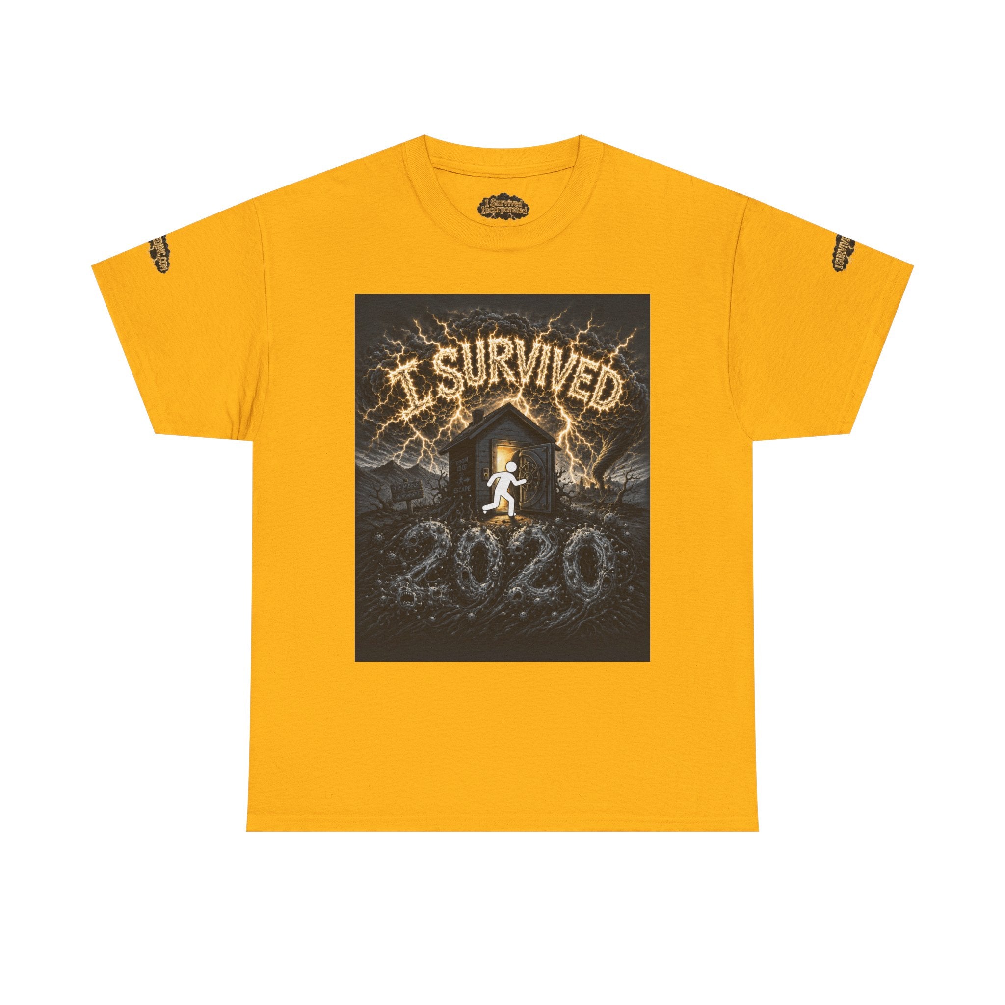 I Survived 2020 — Original Design Teaser Tee | Season 1 Premiere Drop Unisex Heavy Cotton Tee (SPECIAL EDITION)