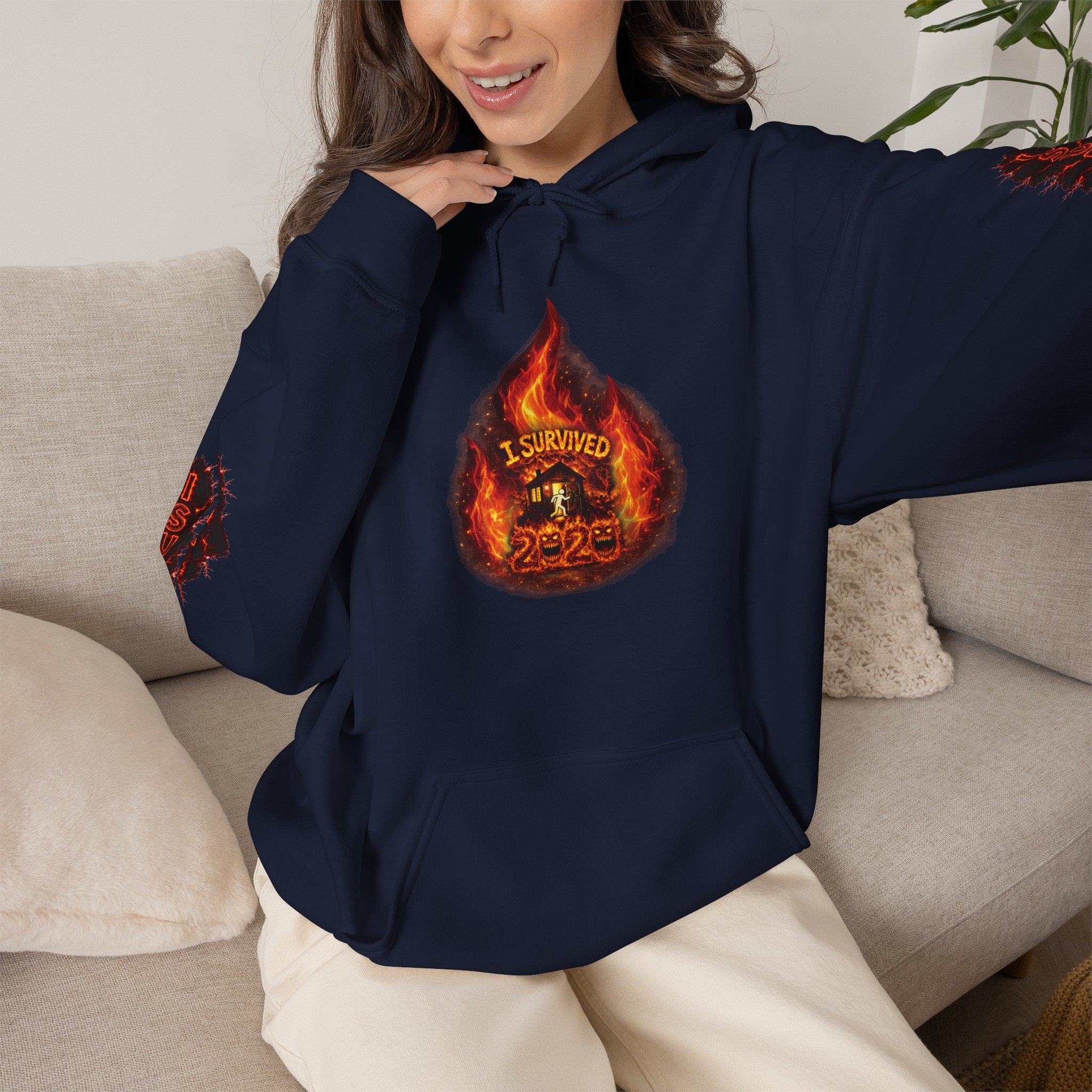 I Survived 2020 — Director's Cut S2:E3 "The California Wildfires" | Wildfire Edition Memorial Hoodie Sweatshirt