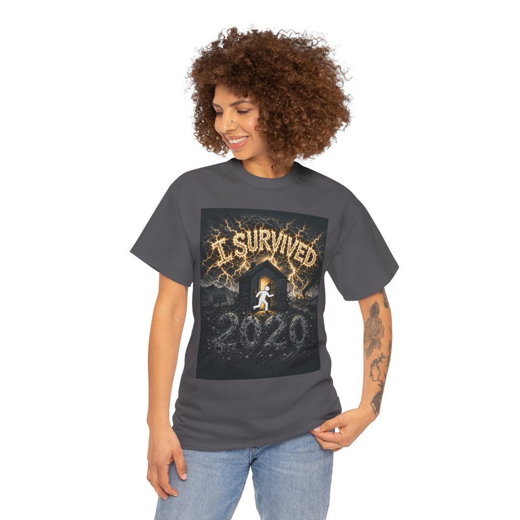 I Survived 2020 — Original PILOT Design Unisex Heavy Cotton Tee