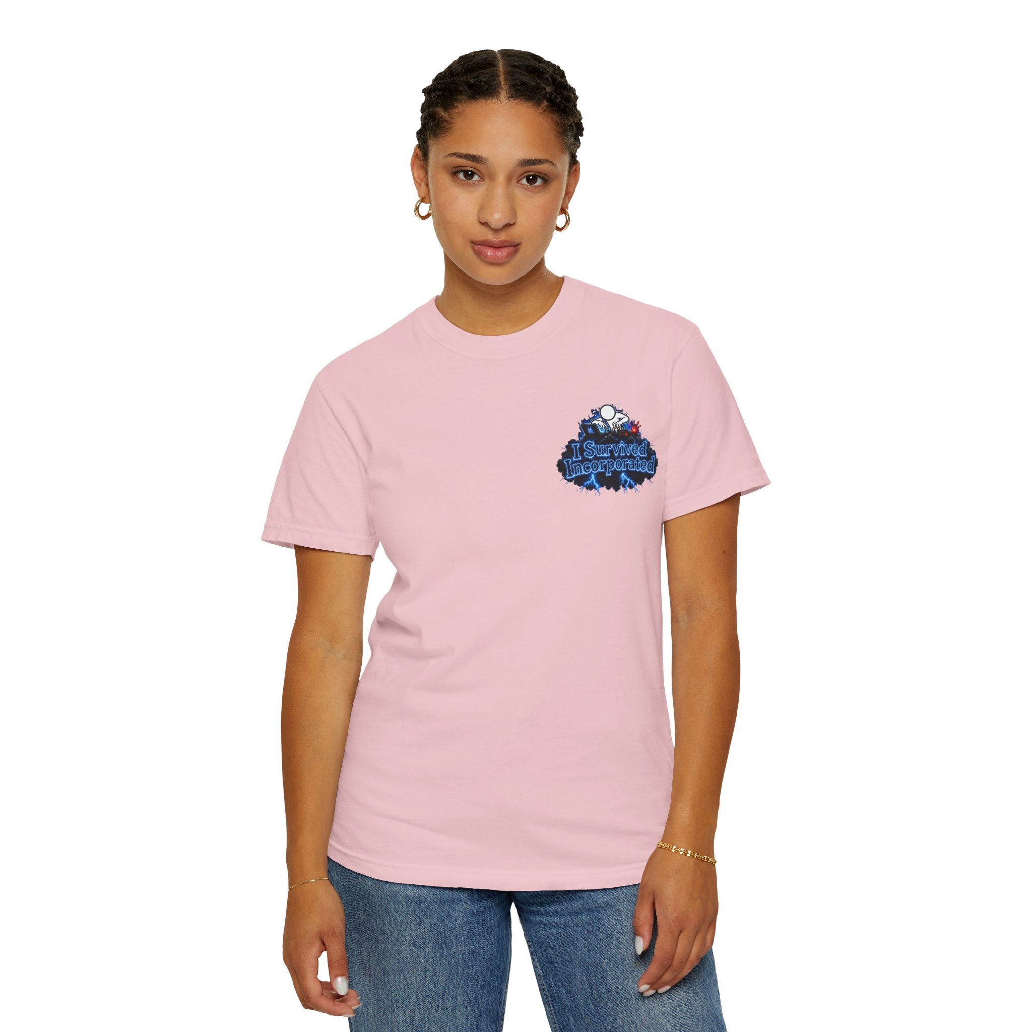 I Survived 2020 — "Please Stand By" Test Pattern Tee Lockdown Special Edition Summer Exclusive Unisex Garment-Dyed T-shirt