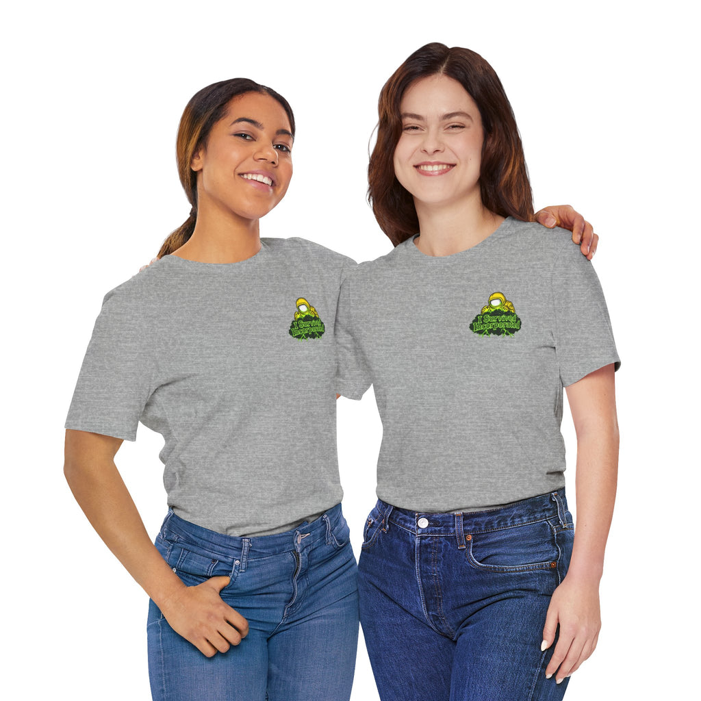 I Survived 2020 — "Please Stand By" Test Pattern Toxic Signal Tee Summer Premiere Unisex Jersey Short Sleeve Tee