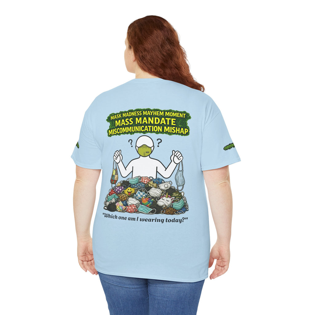 I Survived 2020 — PANDEMIC S1:E4: Special Edition "Mask Madness" Unisex Heavy Cotton Tee