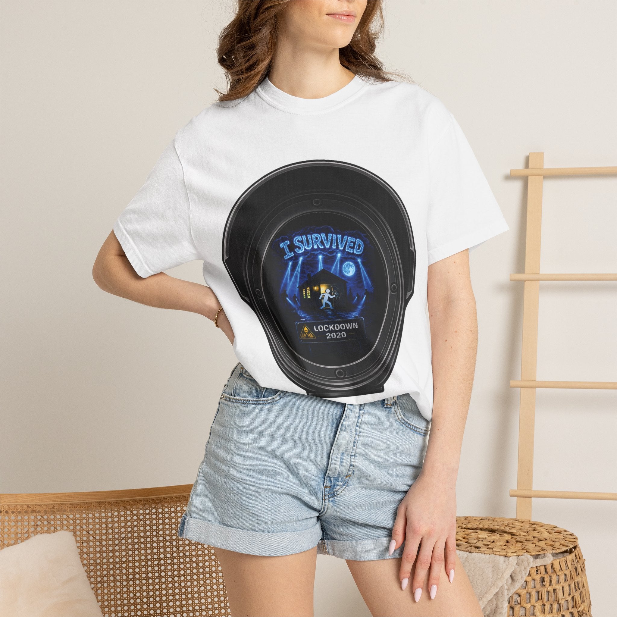 I Survived 2020 — Director's Cut S3:E1 "Quarantine" | Lockdown Edition Documentary Unisex Garment-Dyed T-shirt