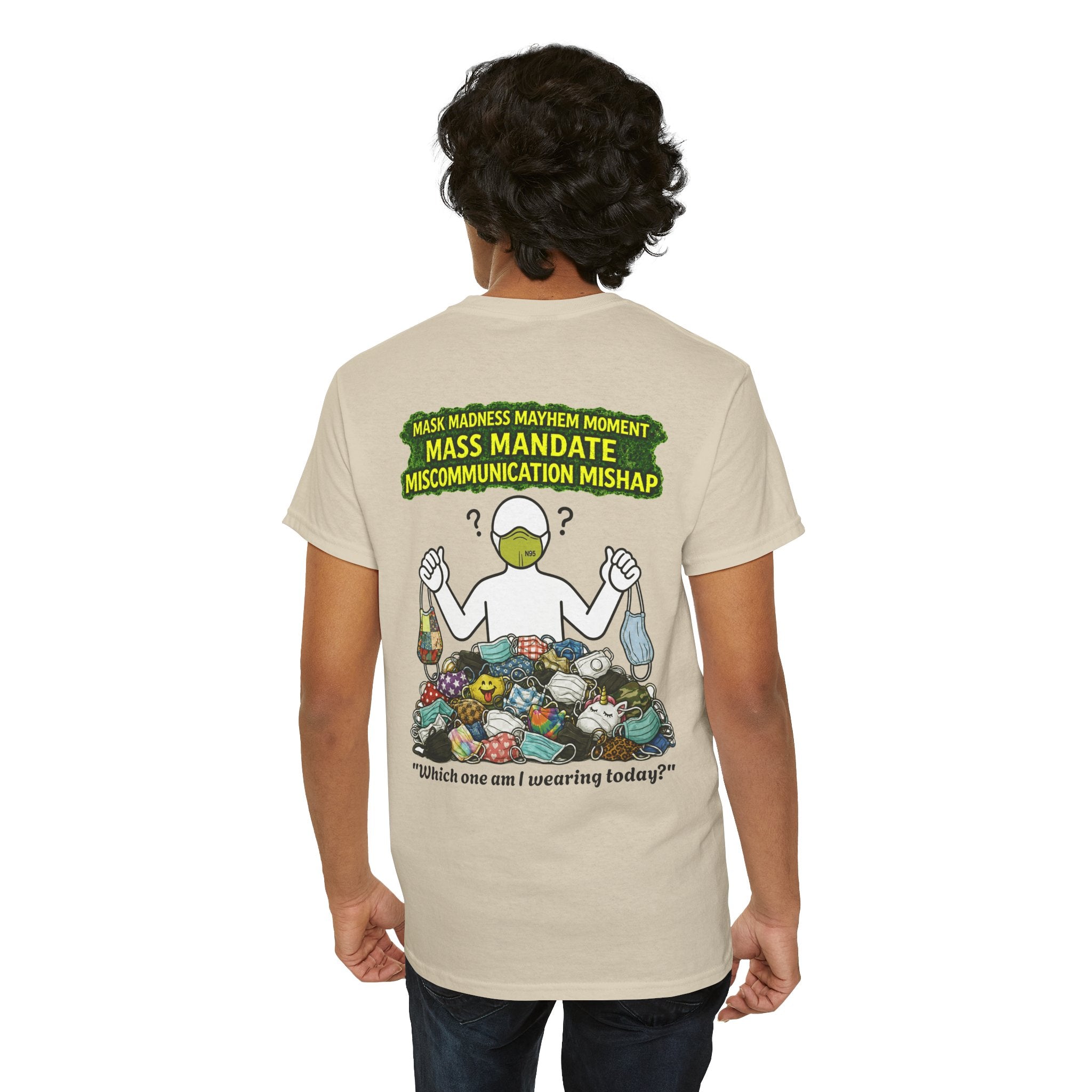 I Survived 2020 — PANDEMIC S1:E4: Director's Cut "Mask Madness" Unisex Heavy Cotton Tee