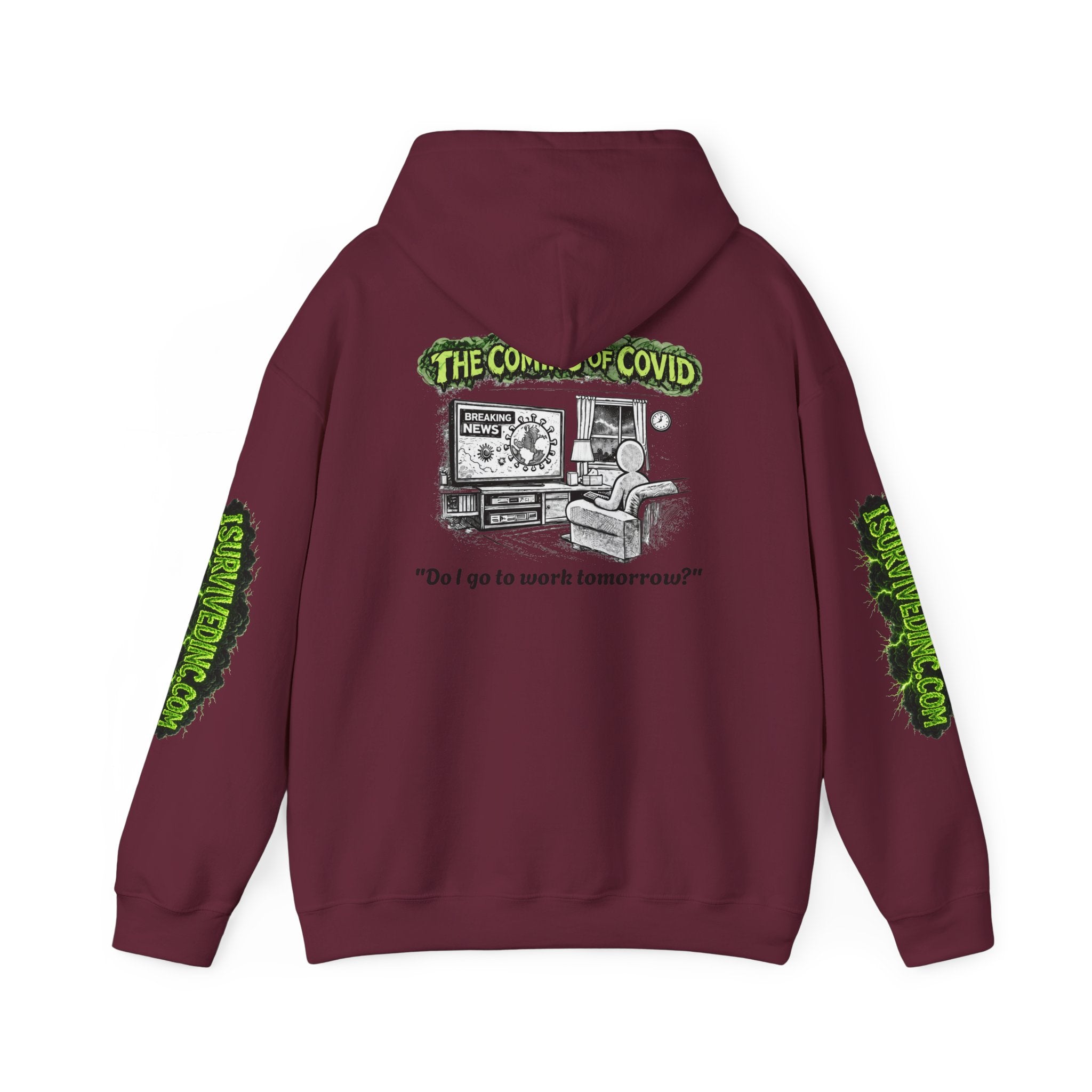 I Survived 2020 — S1:E2 "The Coming of COVID" | Pandemic Edition Hoodie Sweatshirt
