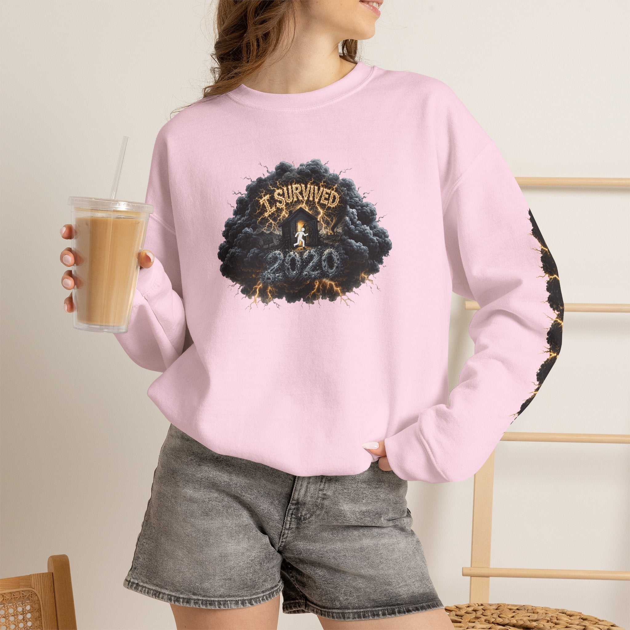 I Survived 2020 — Original PILOT Design: Director's Cut Special Edition Unisex Heavy Blend™ Crewneck Sweatshirt