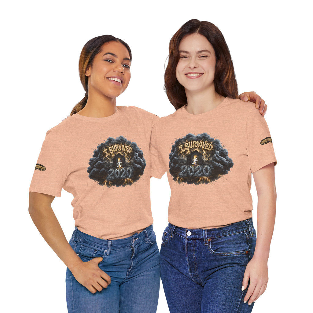 I Survived 2020 — Director's Cut Original Design Teaser Tee | Season 1 Premiere Drop Unisex Jersey Short Sleeve Tee