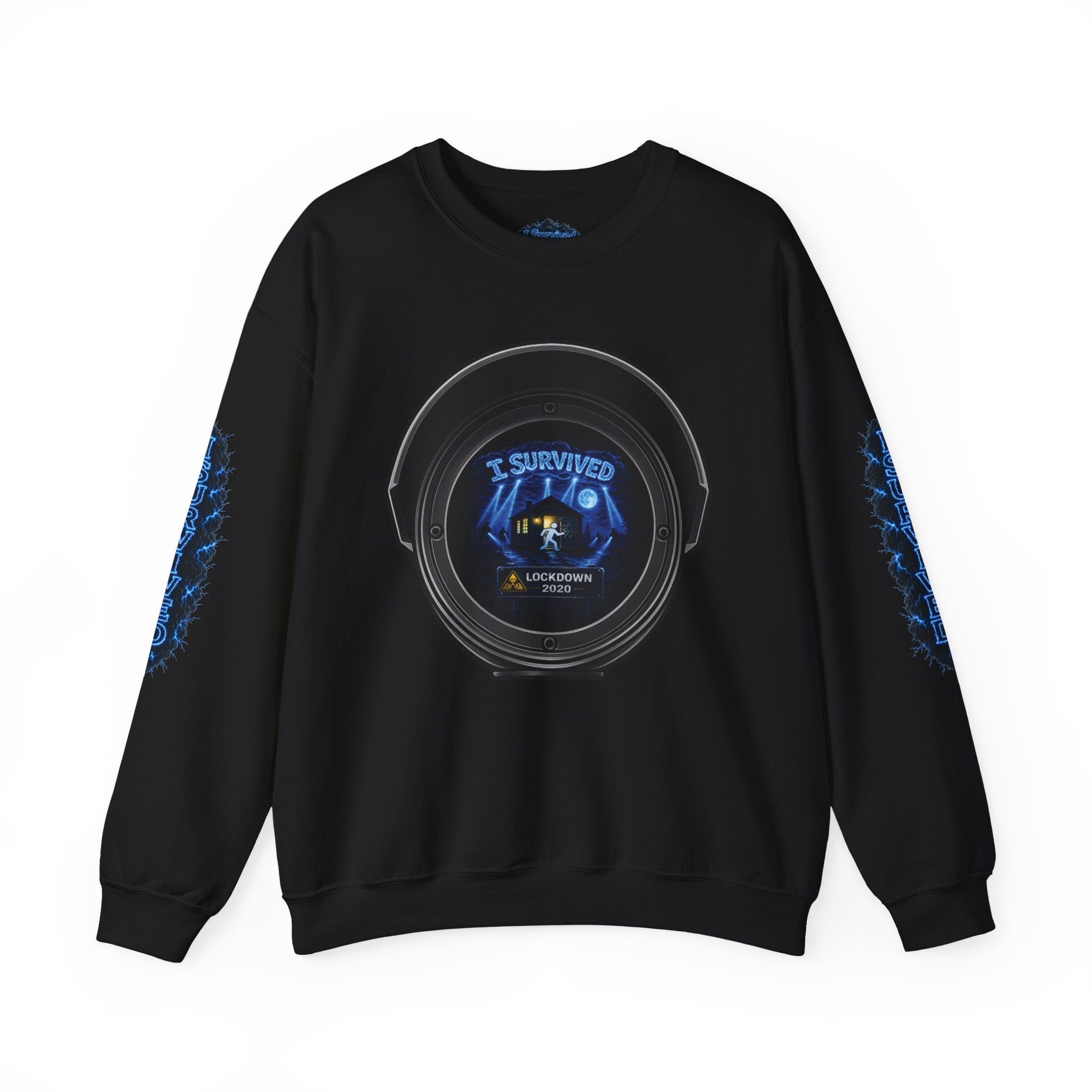 I Survived 2020 — Director's Cut S3:E1 "Quarantine" | Lockdown Edition Documentary Unisex Heavy Blend™ Crewneck Sweatshirt