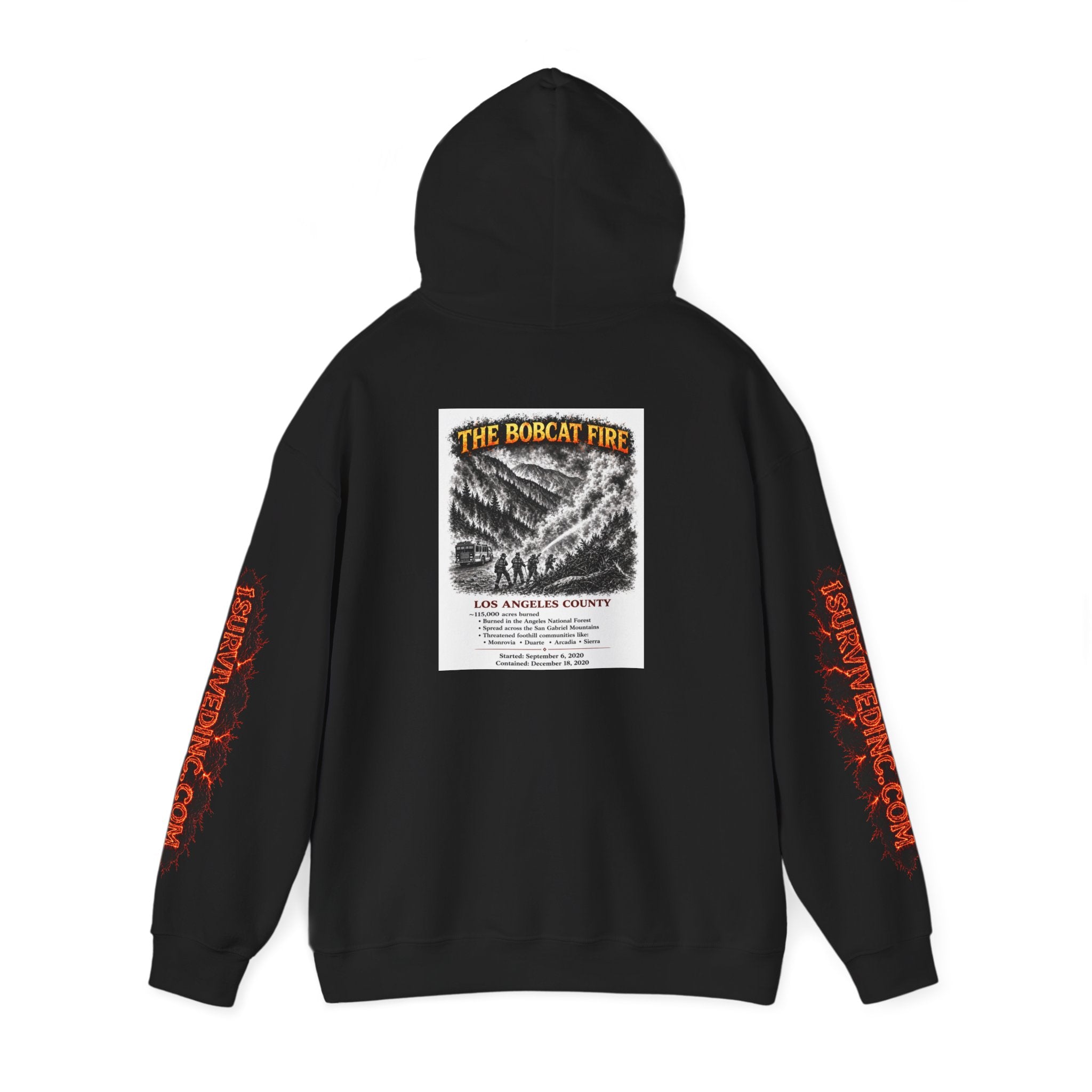 I Survived 2020 — S2:E2 "The Bobcat Fire" | Wildfire Edition Memorial Hoodie Sweatshirt