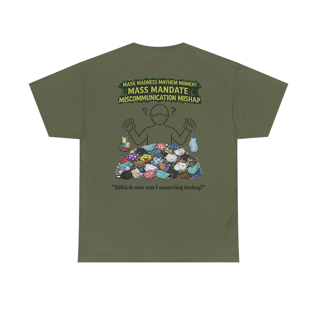 I Survived 2020 — S1:E4 "Mask Madness Mayhem Moment" | Pandemic Edition Unisex Heavy Cotton Tee
