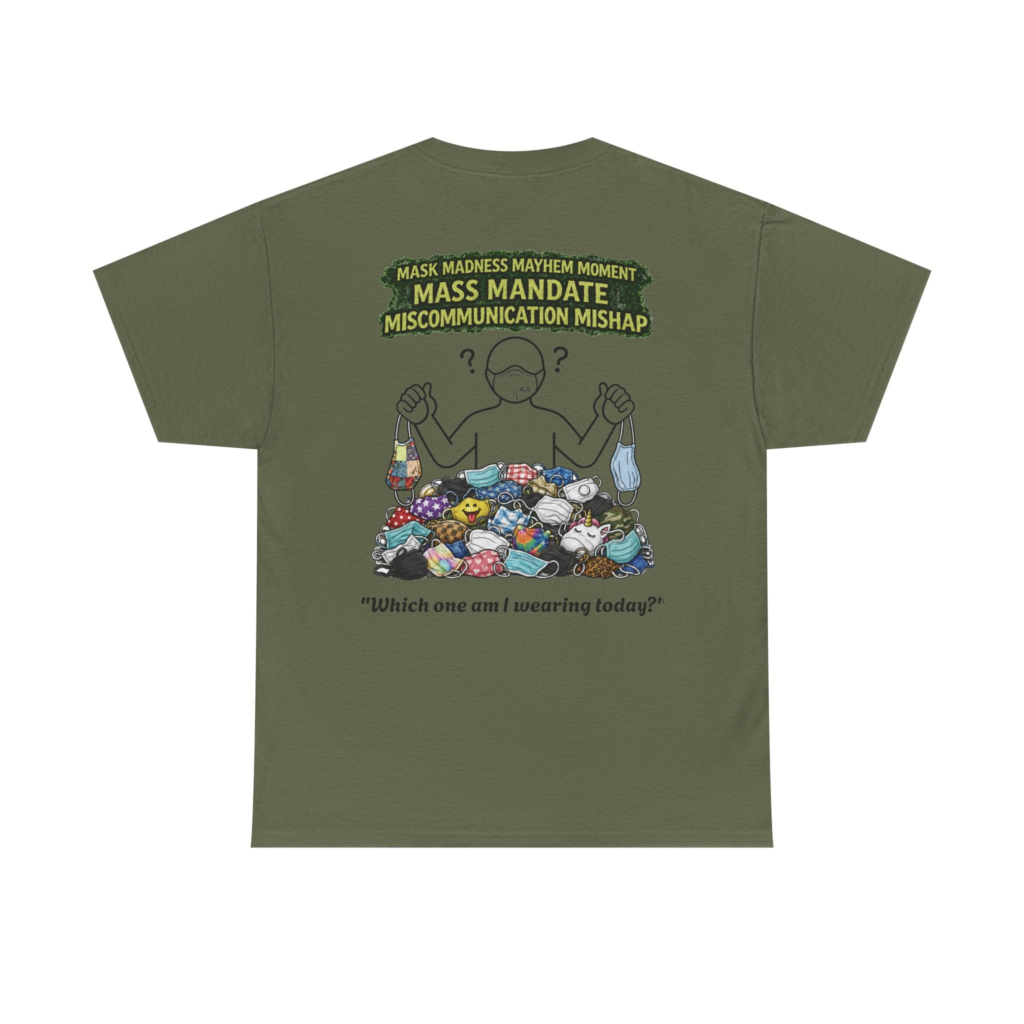 I Survived 2020 — S1:E4 "Mask Madness Mayhem Moment" | Pandemic Edition Unisex Heavy Cotton Tee