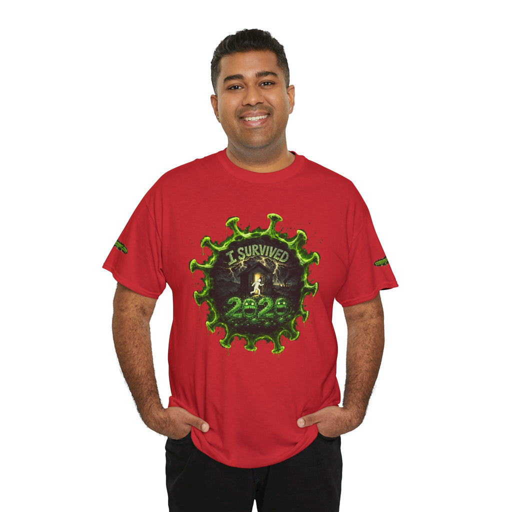 I Survived 2020 — Director's Cut S1:E4 "Mask Madness Mayhem Moment" | Pandemic Edition Unisex Heavy Cotton Tee (SPECIAL EDITION)
