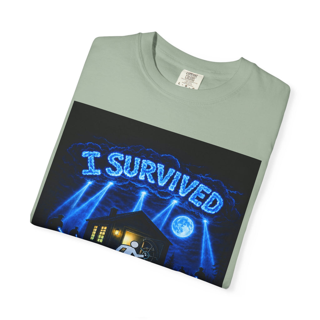 I Survived 2020 — LOCKDOWN S3:E2: "Dating Under Lockdown" Unisex Garment-Dyed T-shirt