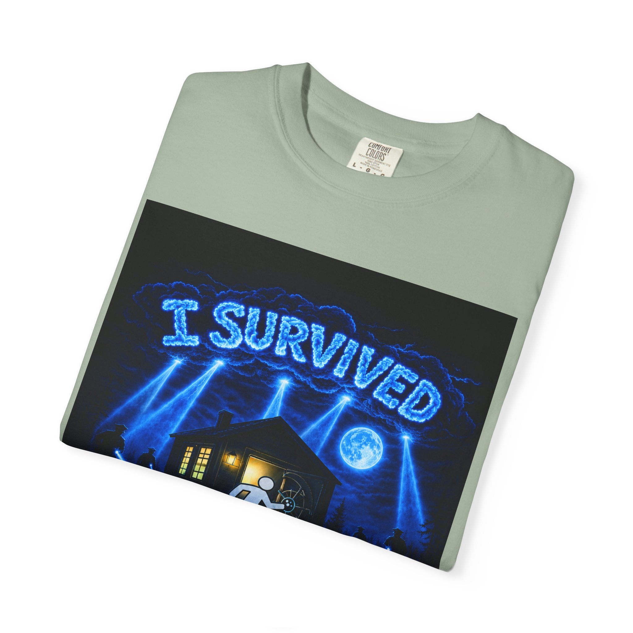 I Survived 2020 — LOCKDOWN S3:E2: "Dating Under Lockdown" Unisex Garment-Dyed T-shirt