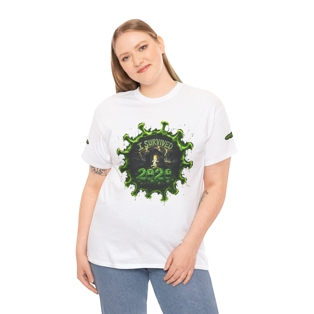 I Survived 2020 — Director's Cut S1:E2 "The Coming of COVID" | Pandemic Edition Unisex Heavy Cotton Tee (SPECIAL EDITION)
