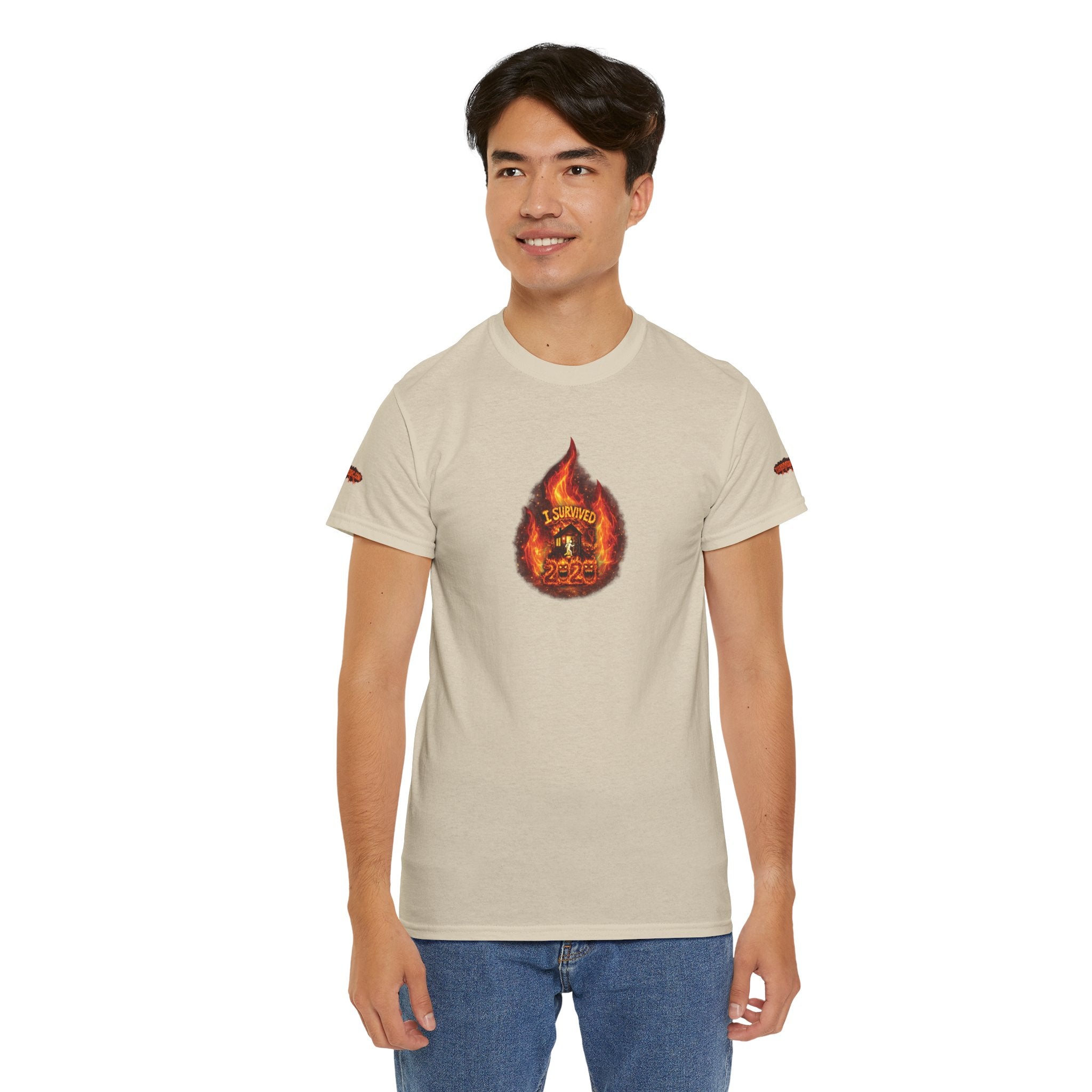 I Survived 2020 — WILDFIRES S2:E1: Director's Cut Special Edition "Berry Creek" Memorial Unisex Heavy Cotton Tee