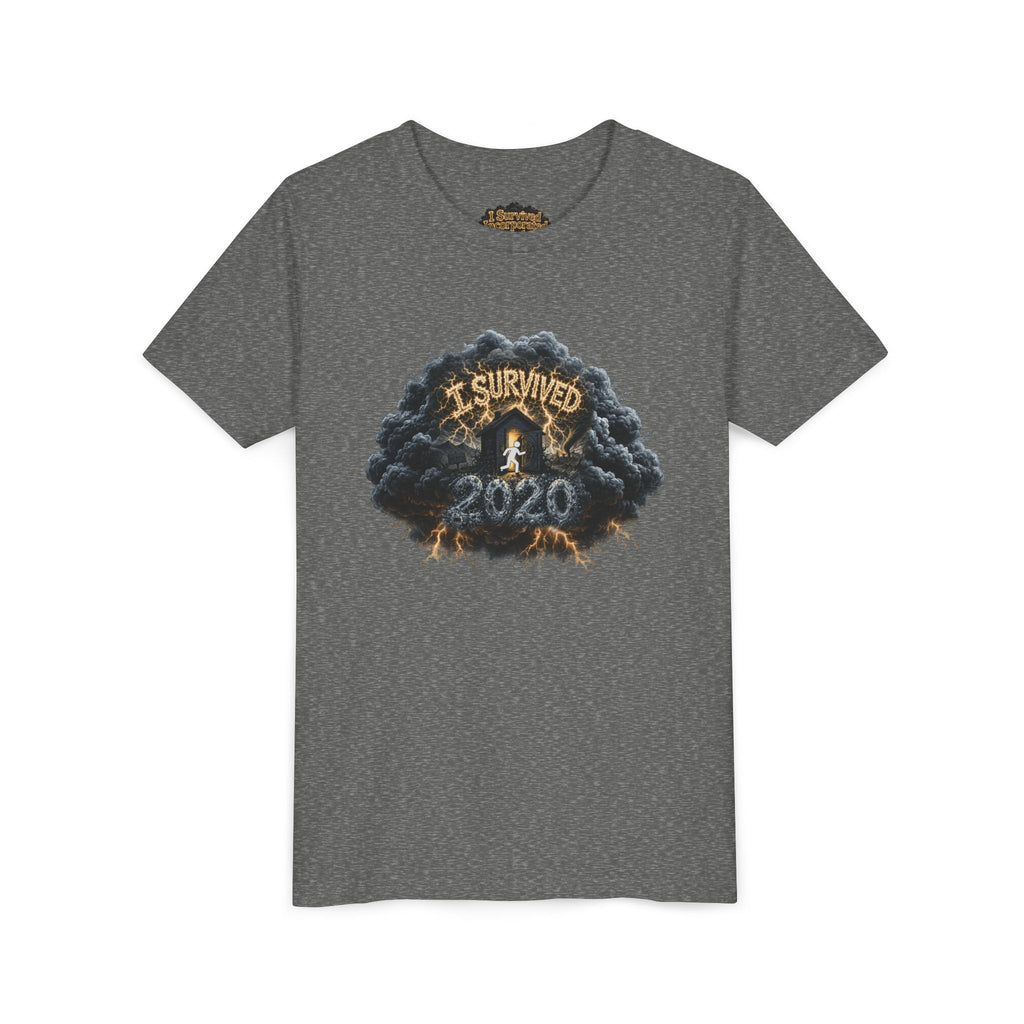 I Survived 2020 — Director's Cut Original Design Teaser Tee | Season 1 Premiere Drop Youth Short Sleeve Tee