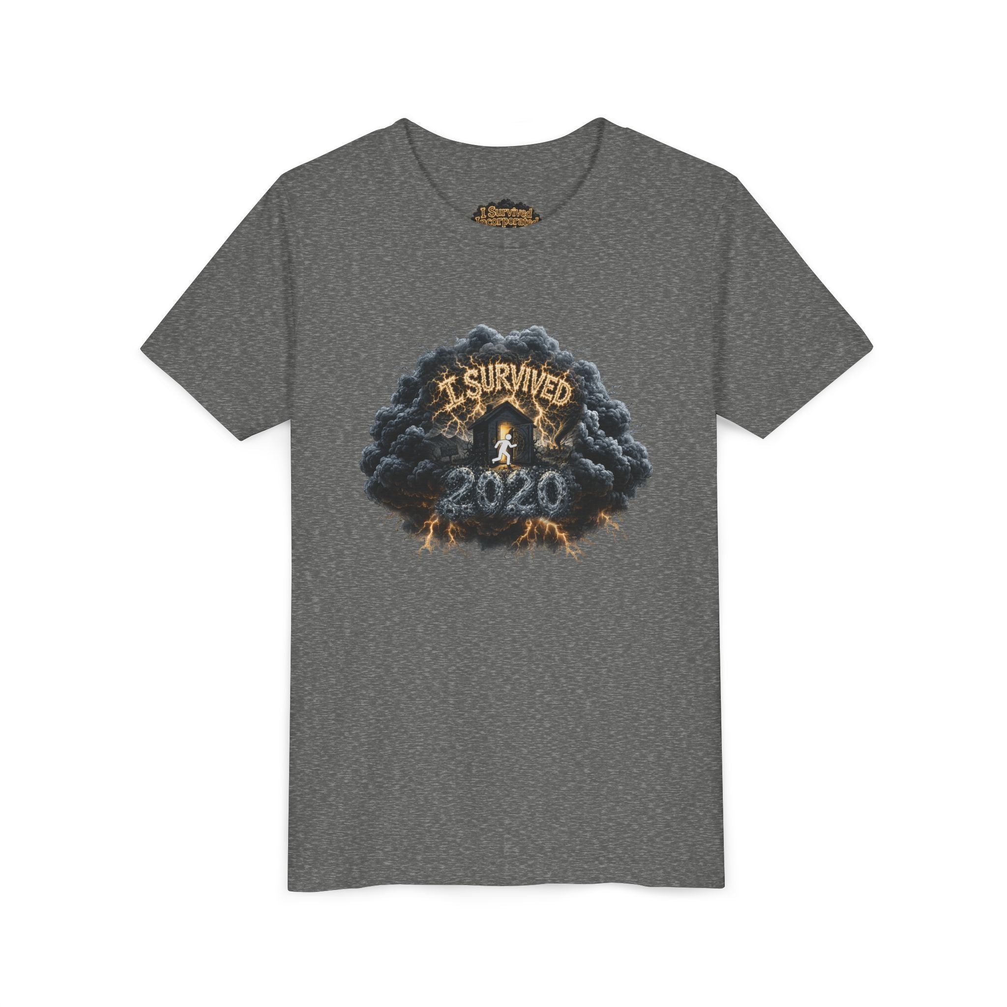 I Survived 2020 — Director's Cut Original Design Teaser Tee | Season 1 Premiere Drop Youth Short Sleeve Tee