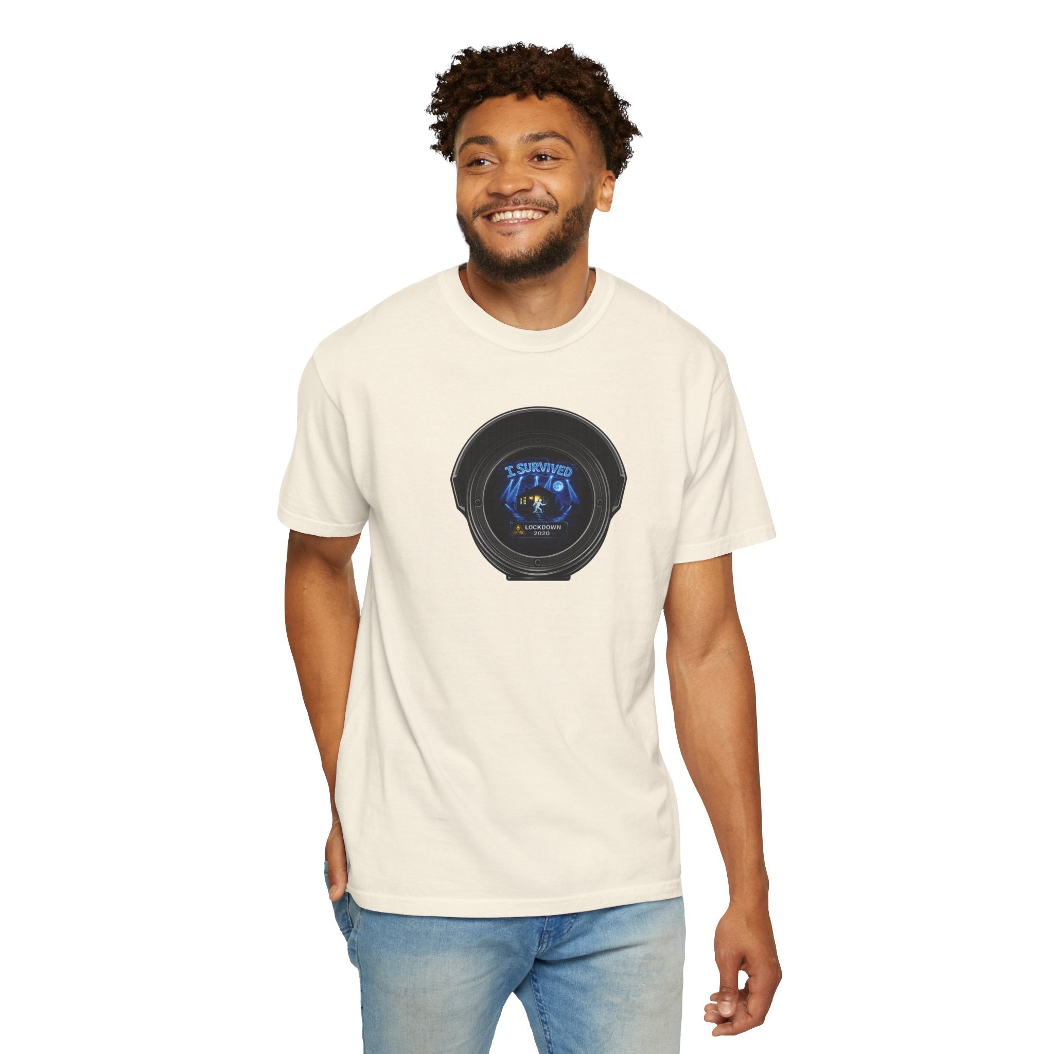 I Survived 2020 —  LOCKDOWN S3:E2: Director's Cut "Dating Under Lockdown" Unisex Garment-Dyed T-shirt