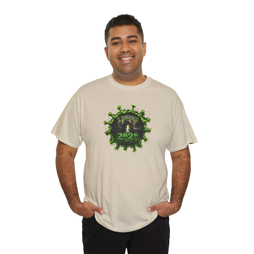 I Survived 2020 —  PANDEMIC S1:E5: Director's Cut "Delivery Doomsday" Unisex Heavy Cotton Tee