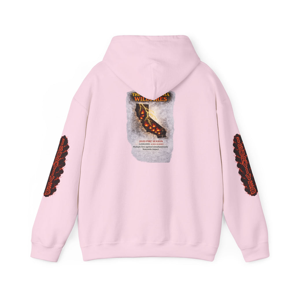 I Survived 2020 — Director's Cut S2:E3 "The California Wildfires" | Wildfire Edition Memorial Hoodie Sweatshirt
