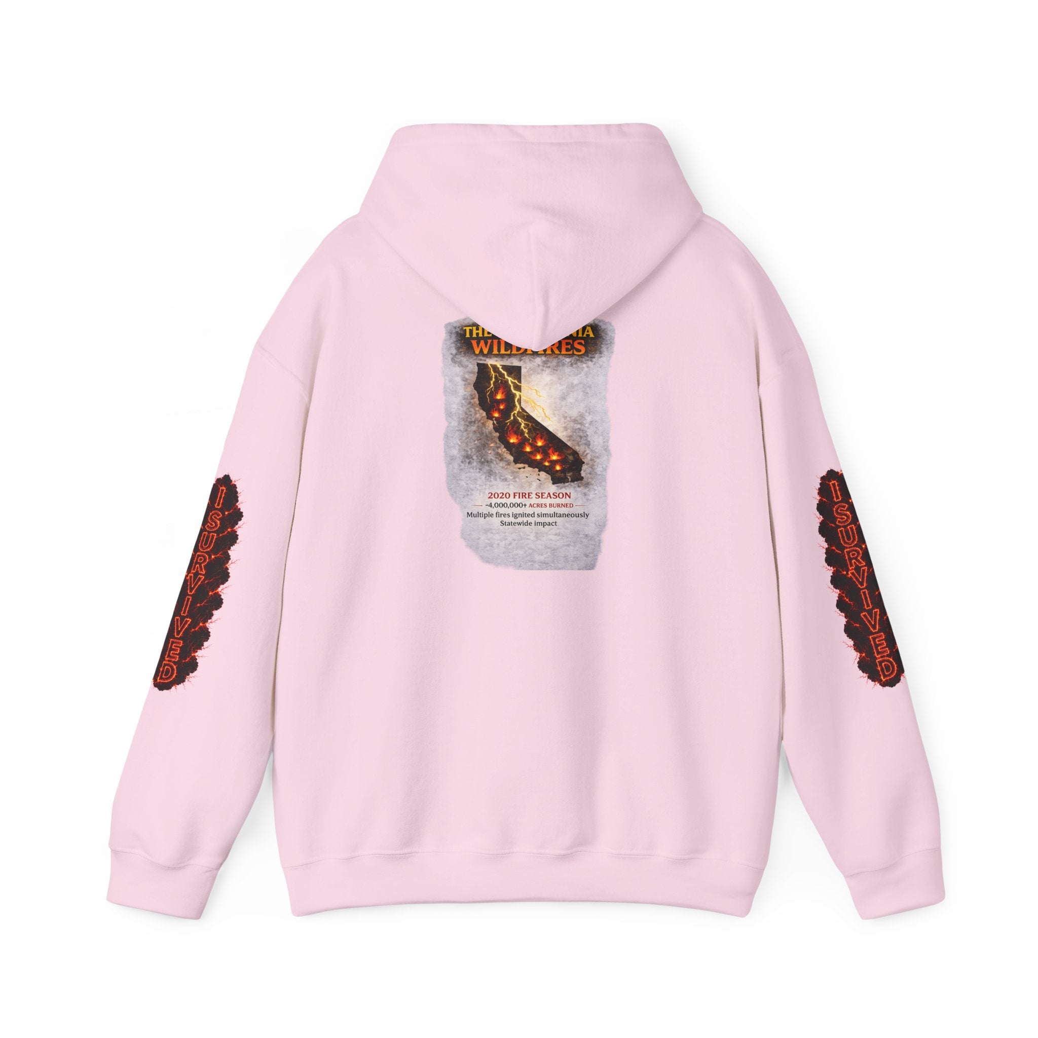 I Survived 2020 — Director's Cut S2:E3 "The California Wildfires" | Wildfire Edition Memorial Hoodie Sweatshirt