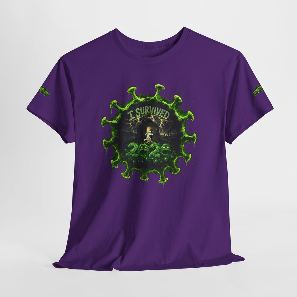 I Survived 2020 — Director's Cut S1:E1 "COVID-19: The Coronavirus" | Pandemic Edition Unisex Heavy Cotton Tee (SPECIAL EDITION)