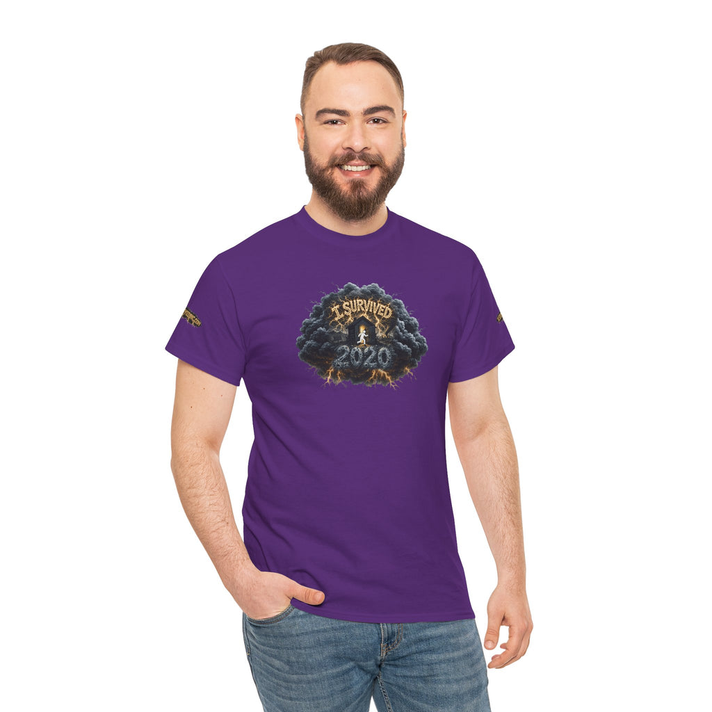 I Survived 2020 — Original PILOT Design: Director's Cut Special Edition Unisex Heavy Cotton Tee