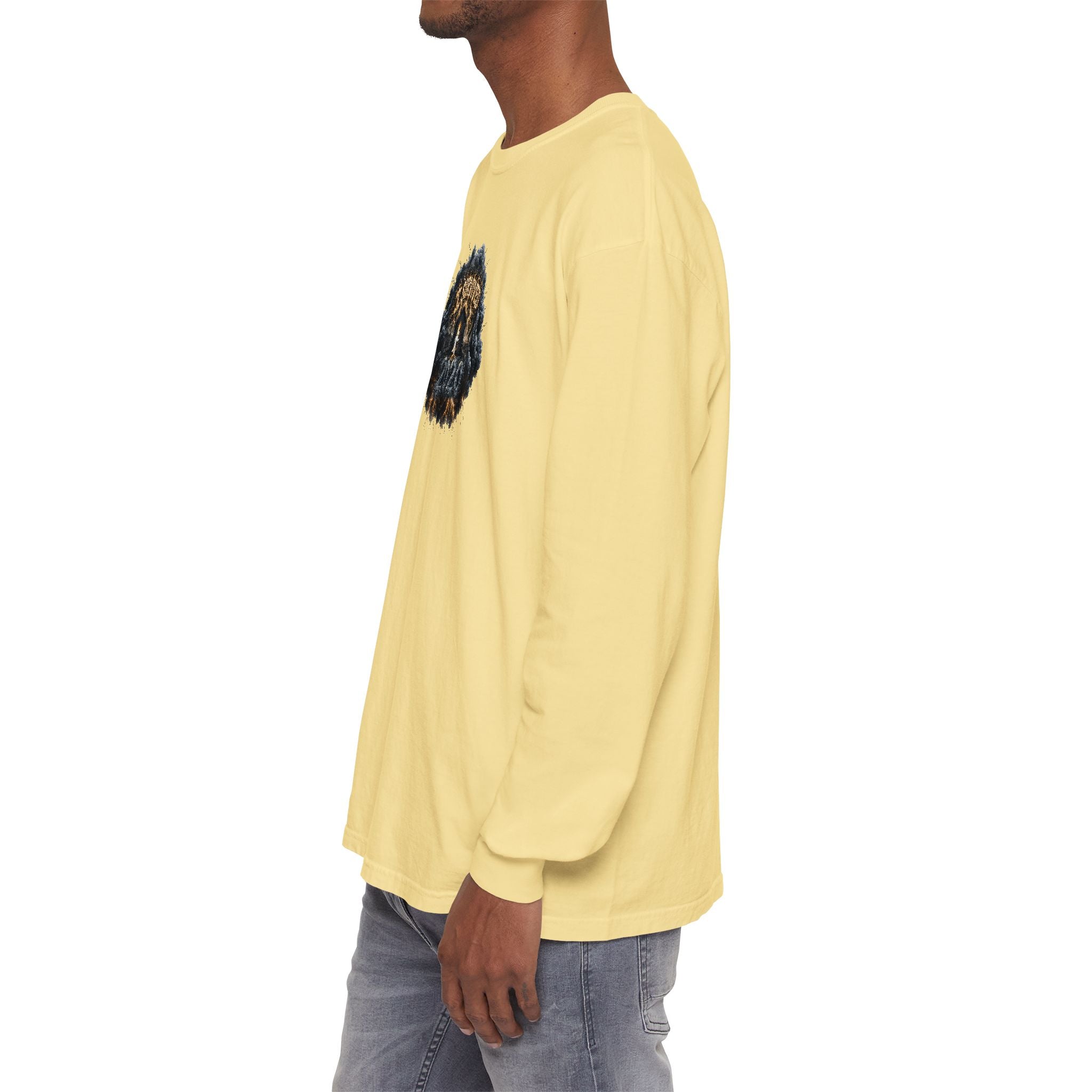 I Survived 2020 — Original PILOT Design: Director's Cut Unisex Garment-Dyed Long Sleeve T-Shirt