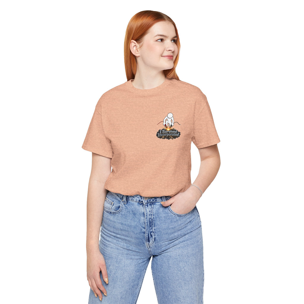 I Survived 2020 — "Please Stand By" Test Pattern Tee Summer Premier Unisex Jersey Short Sleeve Tee