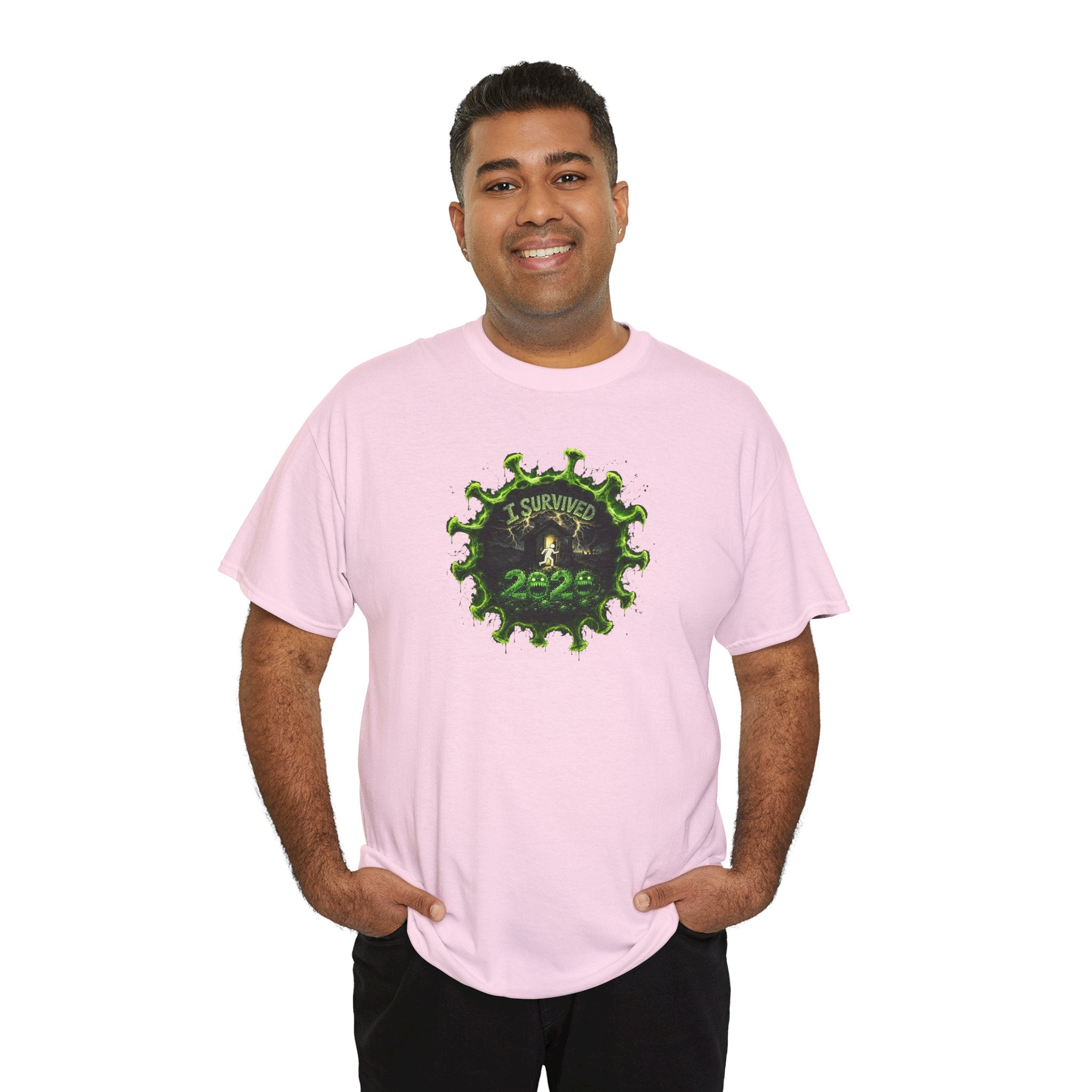 I Survived 2020 — PANDEMIC S1:E3: Director's Cut "The Jab!" Unisex Heavy Cotton Tee