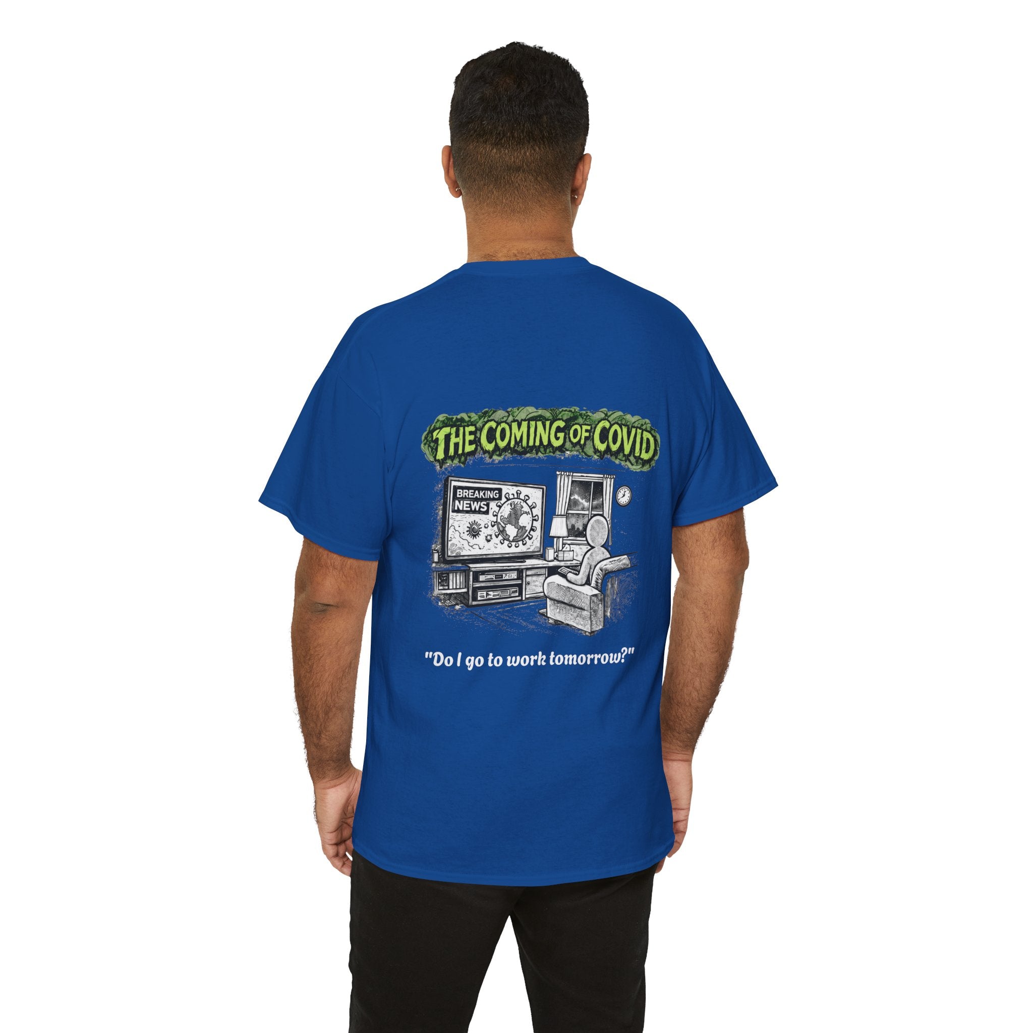 I Survived 2020 — S1:E2 "The Coming of COVID" | Pandemic Edition Unisex Heavy Cotton Tee