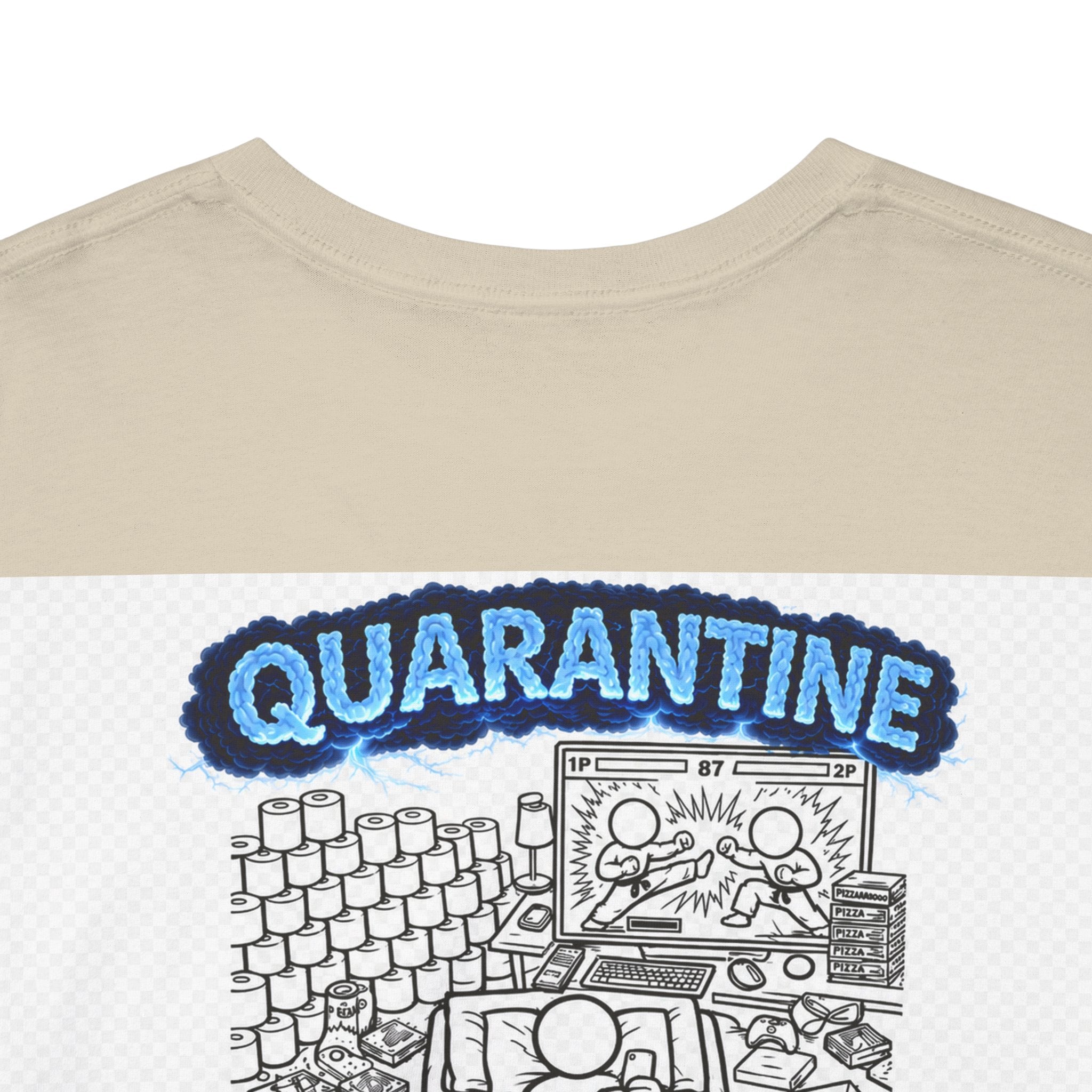 Copy of  I Survived 2020 — S3:E1 "Quarantine" | Lockdown Edition Documentary Unisex Heavy Cotton Tee