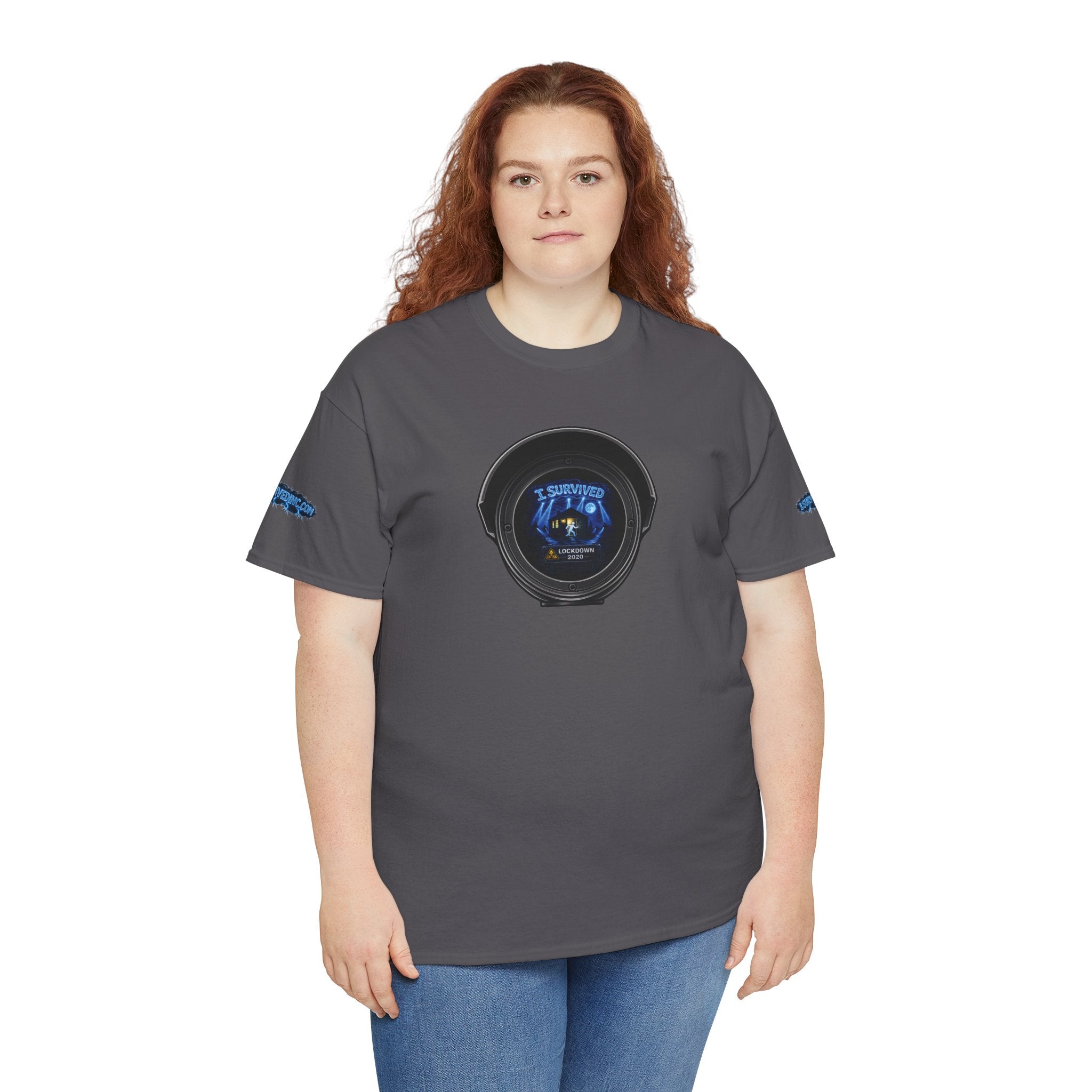 I Survived 2020 — LOCKDOWN S3:E1: Director's Cut Special Edition "Quarantine" Unisex Heavy Cotton Tee