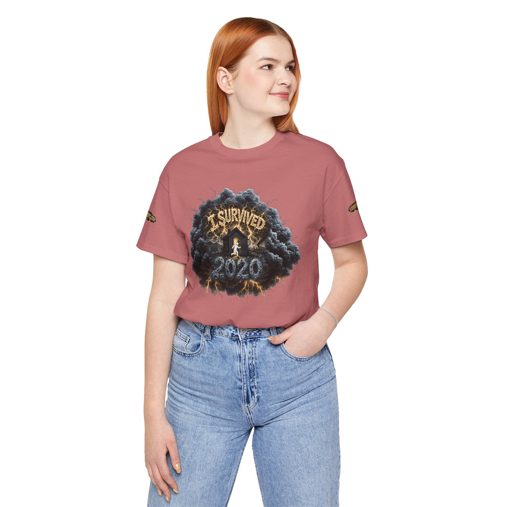 I Survived 2020 — Director's Cut Original Design Teaser Tee | Season 1 Premiere Drop Unisex Jersey Short Sleeve Tee