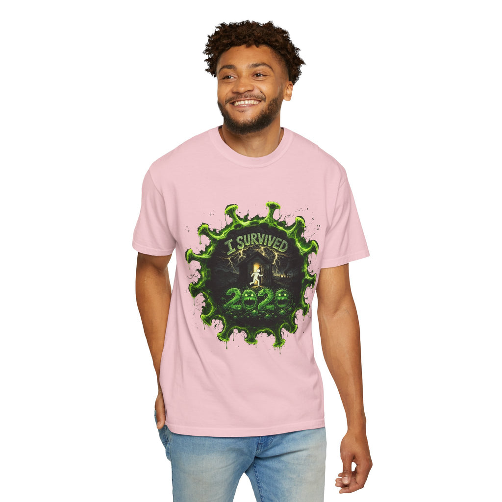 I Survived 2020 — Director's Cut S1:E5 "Delivery Doomsday" | Pandemic Edition Unisex Garment-Dyed T-shirt