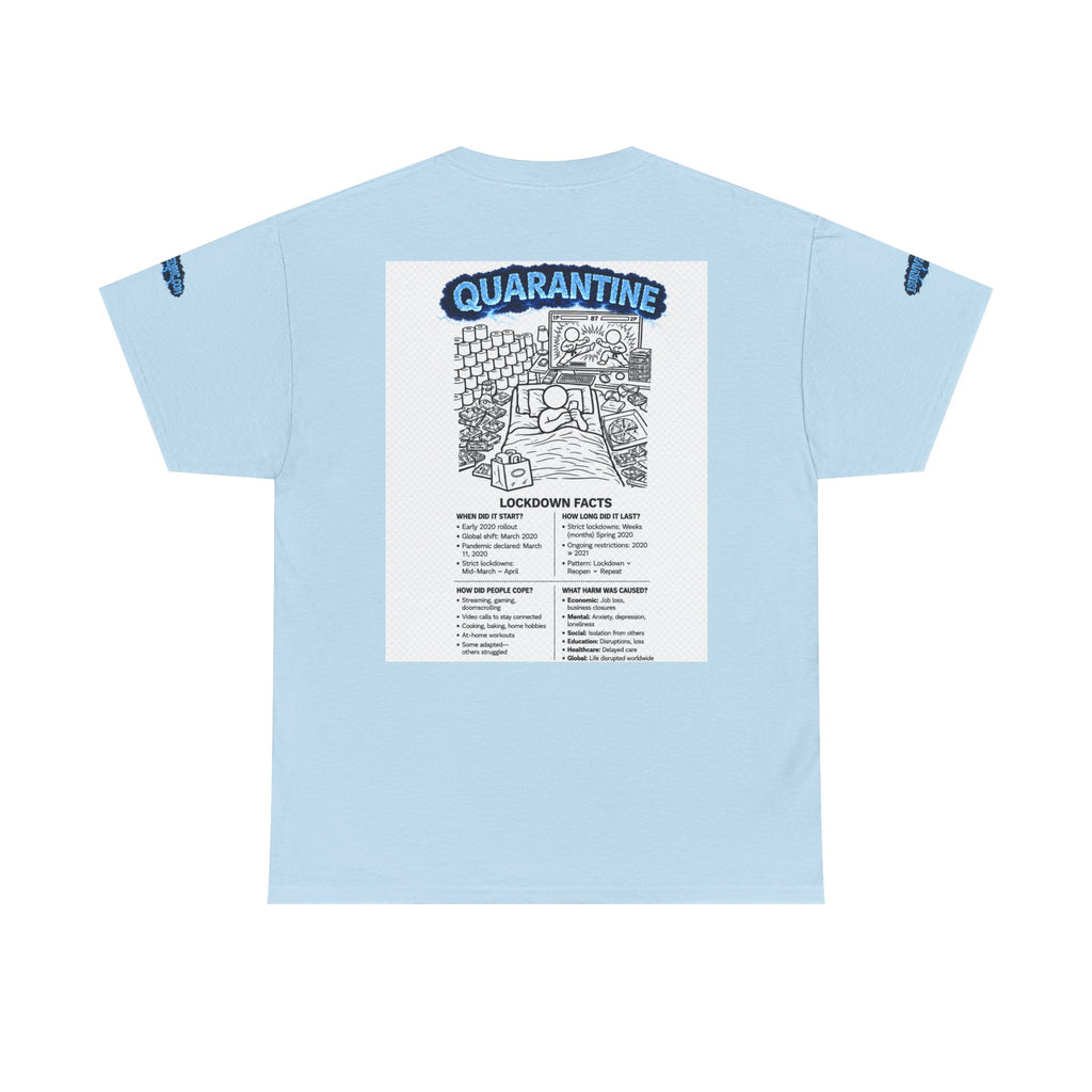 J'ai survécu à 2020 — S3:E1 « Quarantaine » | T-shirt unisexe en coton épais édition Confinement (ÉDITION SPÉCIALE)