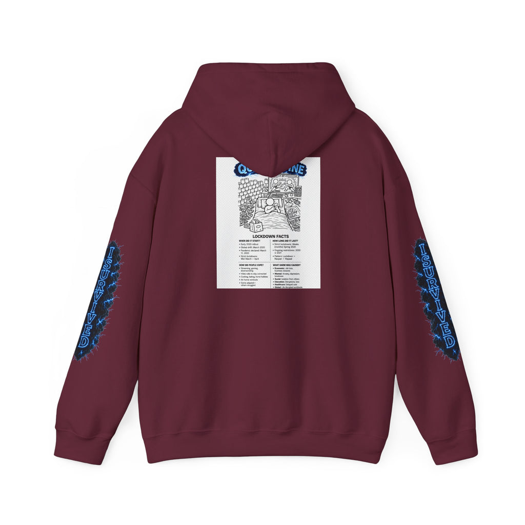 I Survived 2020 — Director's Cut S3:E1 "Quarantine" | Lockdown Edition Documentary Hoodie Sweatshirt