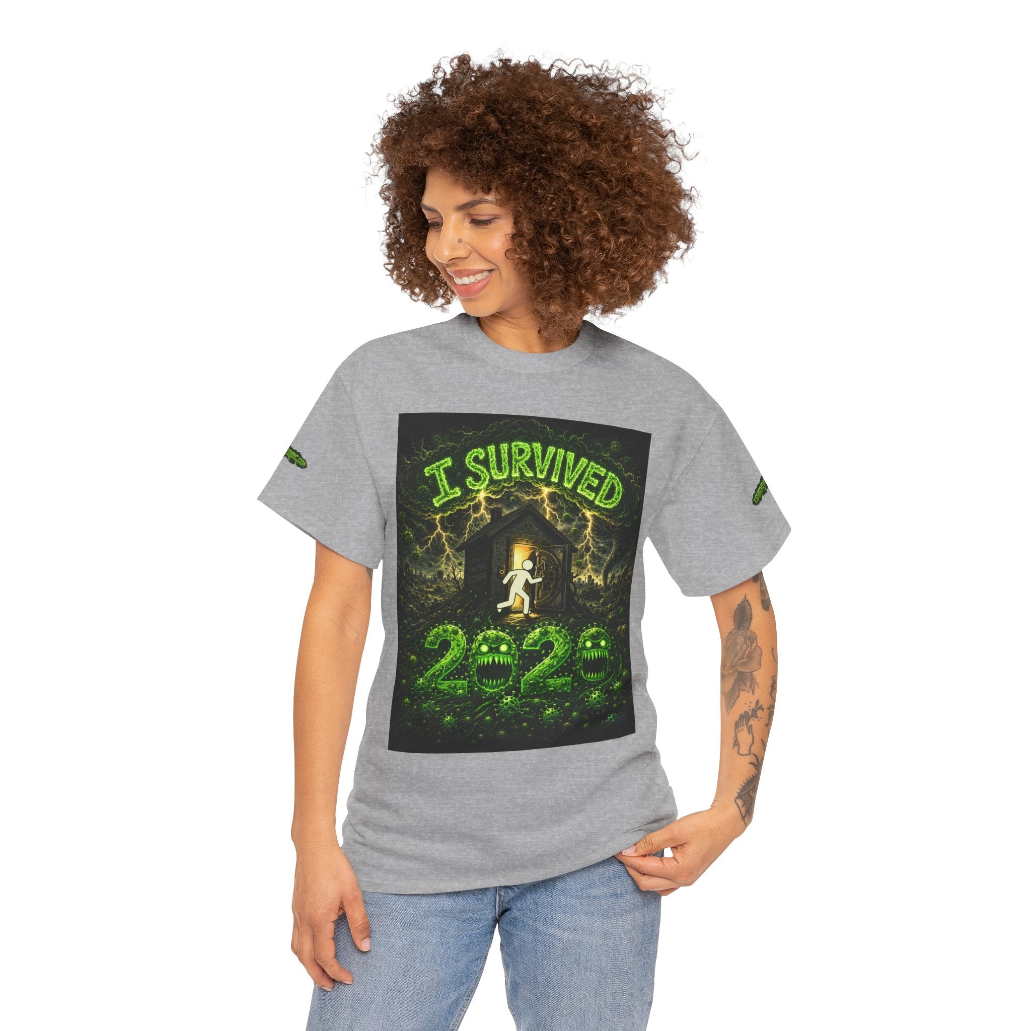 I Survived 2020 — S1:E2 "The Coming of COVID" | Pandemic Edition Unisex Heavy Cotton Tee (SPECIAL EDITION)