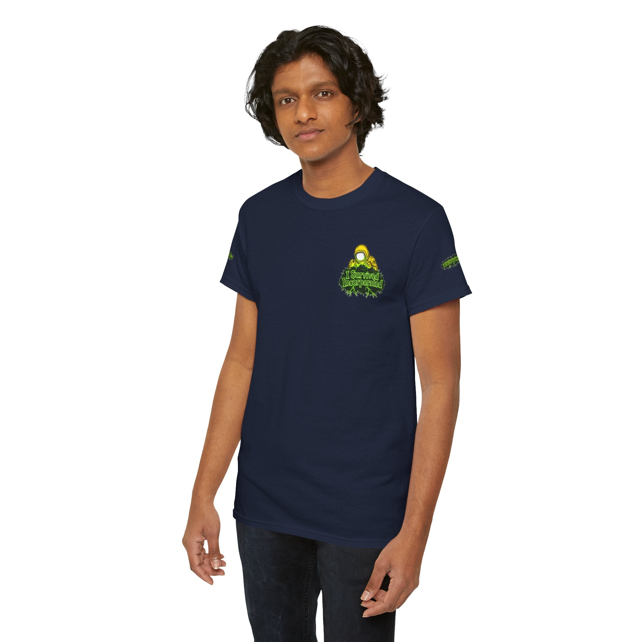 I Survived 2020 — "Please Stand By" Test Pattern Toxic Signal Tee Special Edition Summer Premiere Unisex Heavy Cotton Tee