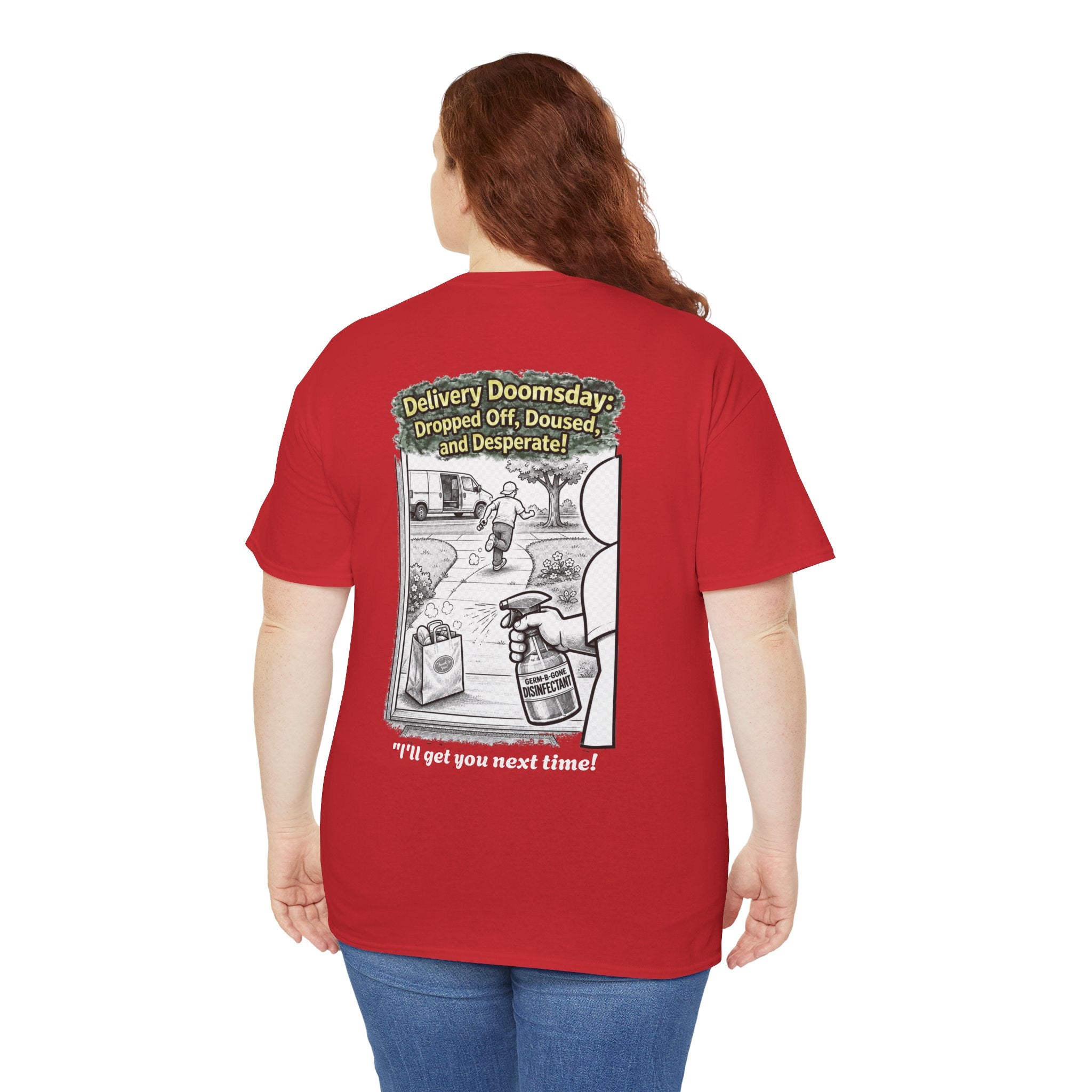 I Survived 2020 — Director's Cut S1:E5 "Delivery Doomsday" | Pandemic Edition Unisex Heavy Cotton Tee